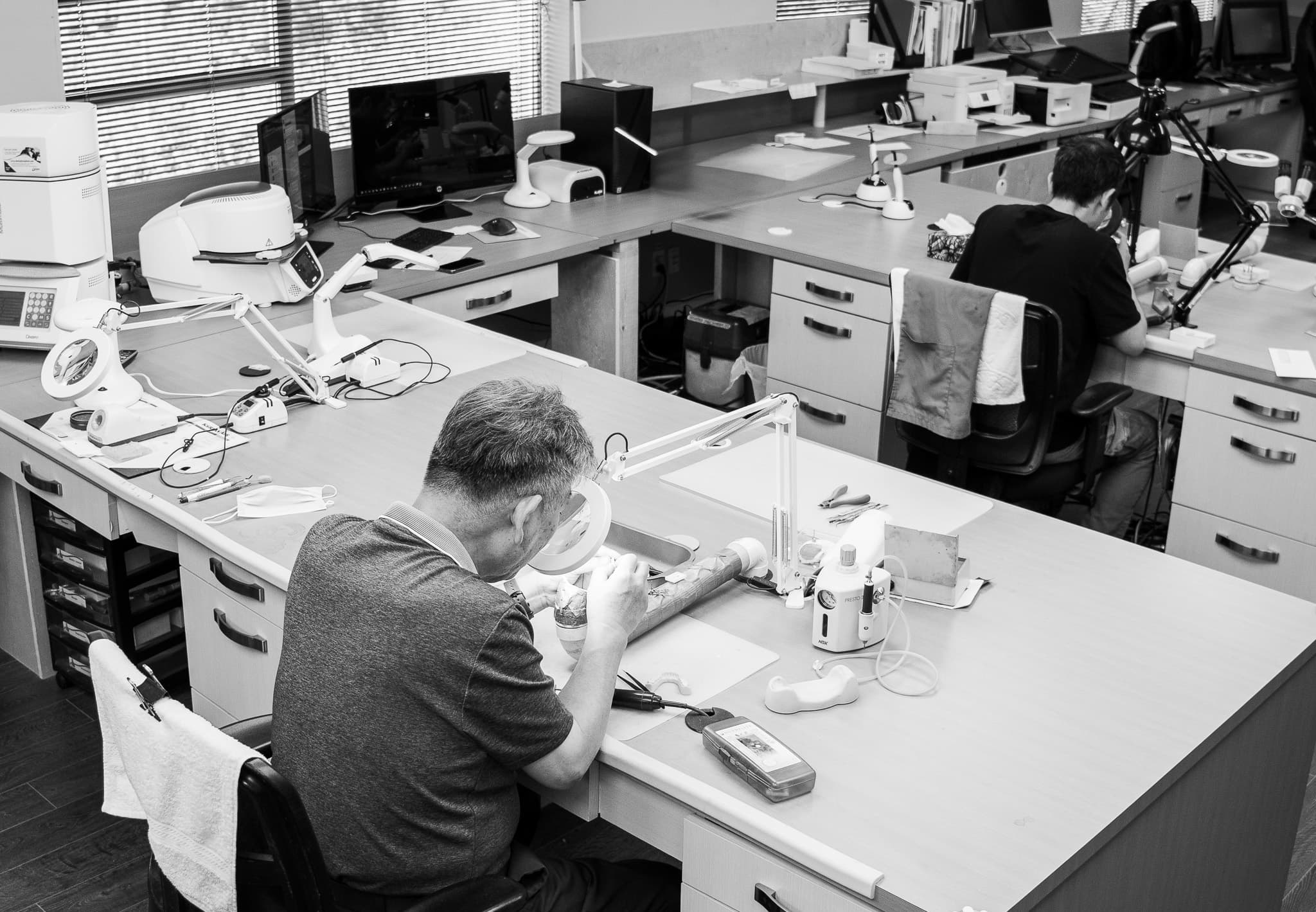 State-of-the-art dental lab equipment